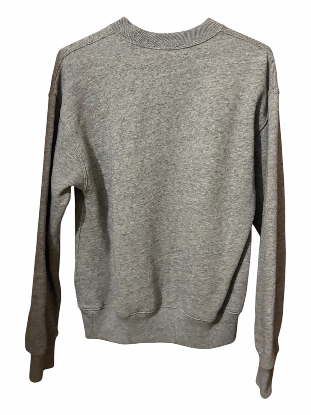 Ralph Lauren Gray Crewneck Sweater with Yellow Polo Bear Graphic - Picture 3 of 4